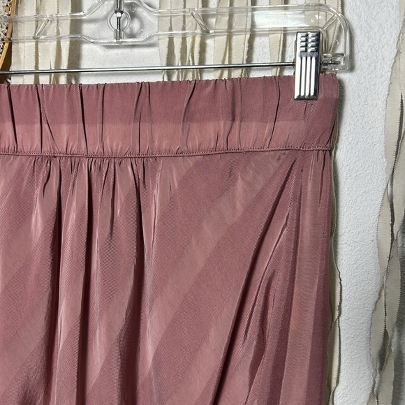 Humanoid Mauve Faux Wrap Skirt Size SM - Picture 2 of 8